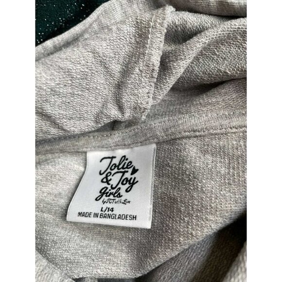 Tolie & Toy Girl's Fringed Hooidie Size L/14 (202) - Picture 2 of 7